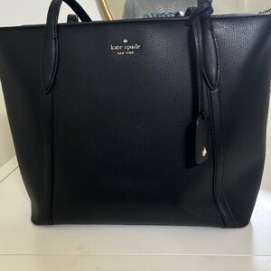 Kate Spade Cara Large Black Tote Bag